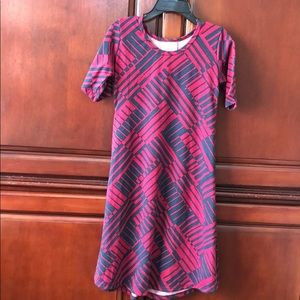 Girls LuLaRoe Adeline dress - Size 8